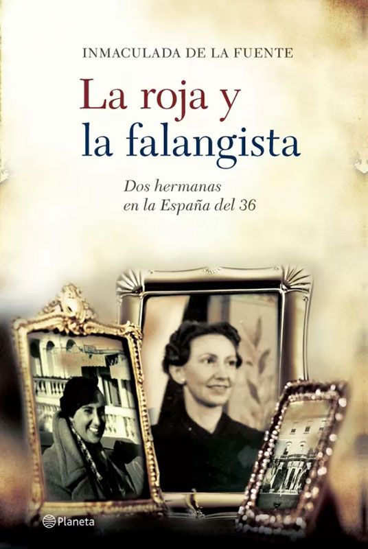 Portada del libro de 'La roja y la falangista' 