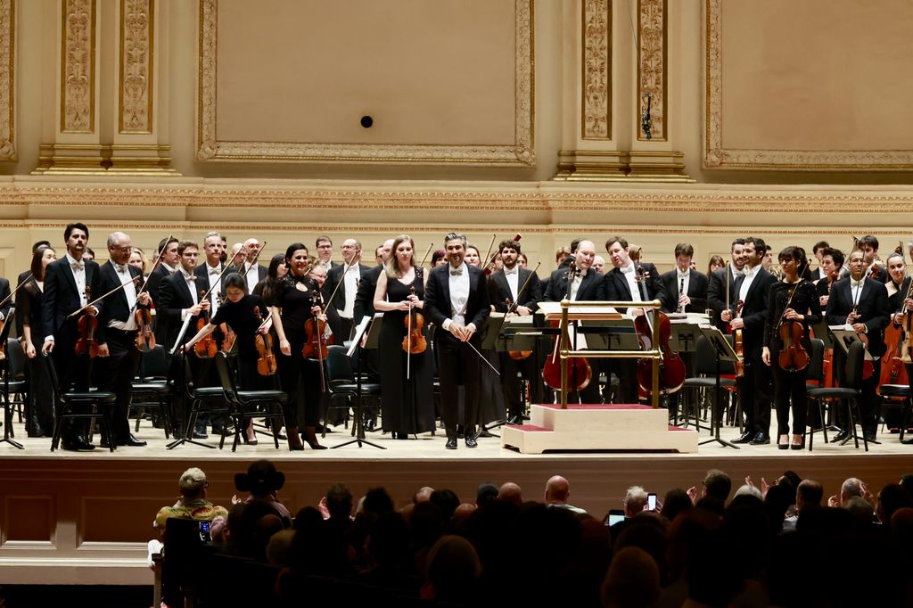 Concierto del Teatro Real en el Carnegie Hall de Nueva York al que ha acudido la princesa Leonor