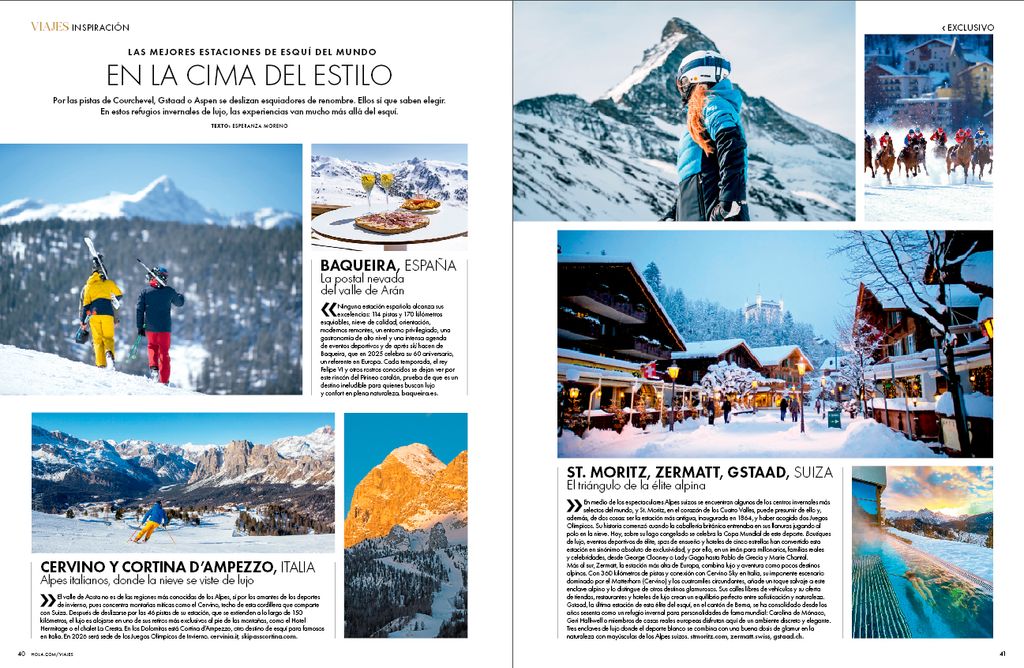 Reportaje del nuevo número de ¡HOLA! Viajes otoño-invierno 2025-2026 ya a la venta en todos los quioscos de España y nuestra web
