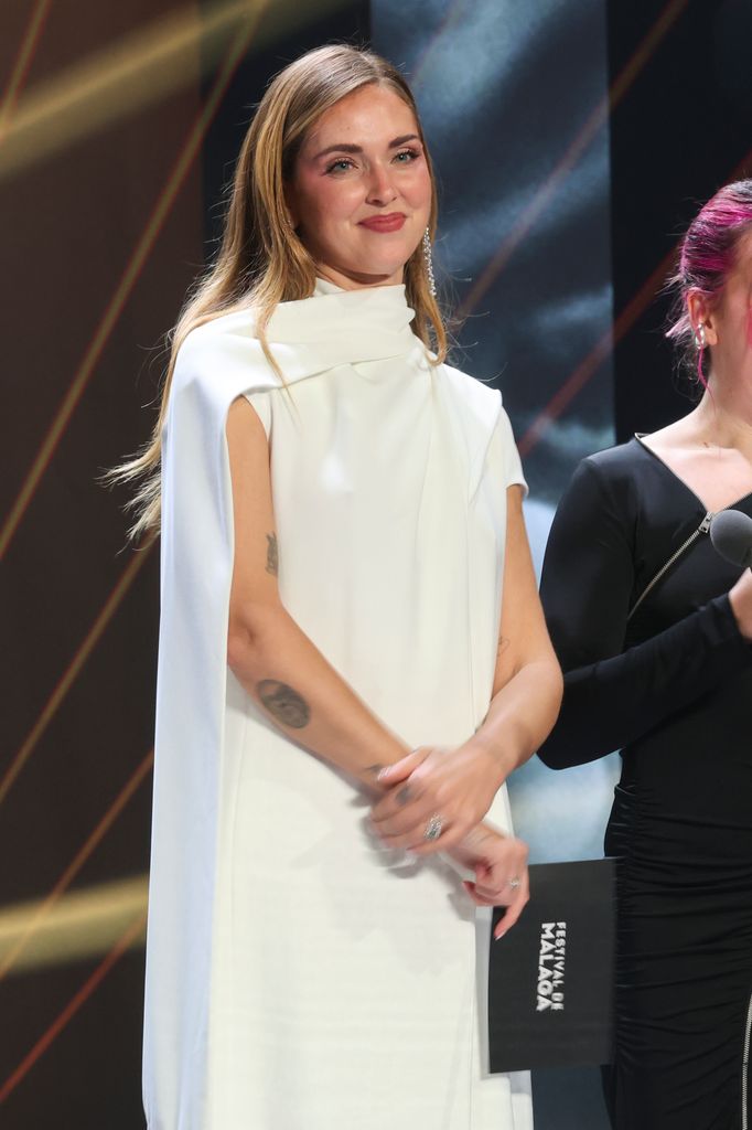 Chiara Ferragni en el Festival de Málaga 2026.