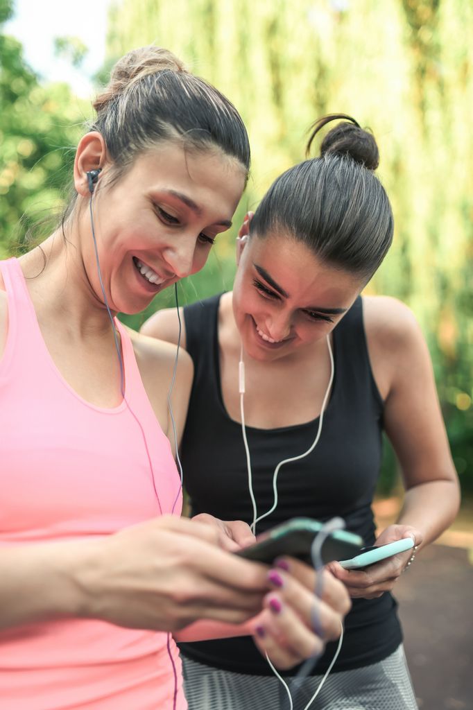 chicas runners musica