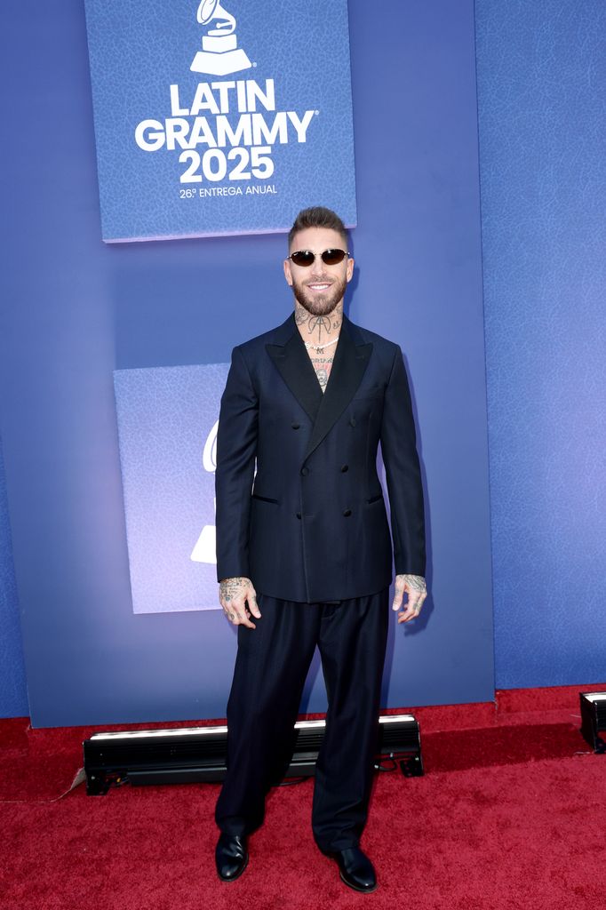 El 'look' de Sergio Ramos en los Latin Grammy