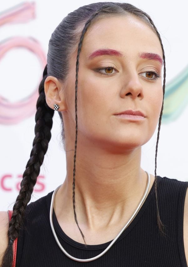 peinados con trenzas victoria de Marichalar