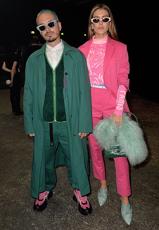 J Balvin y Valentina Ferrer