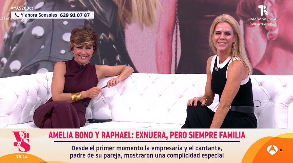 Sonsoles Ónega ha acogido de manera muy cariñosa a su invitada