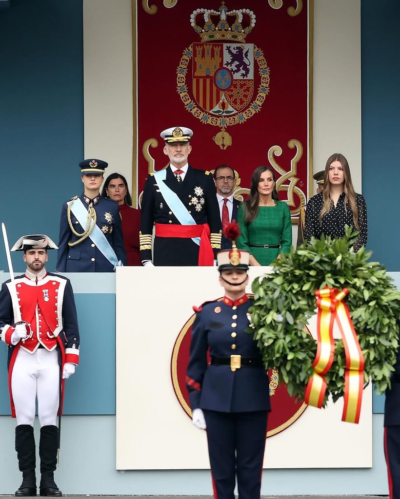 En los actos de celebración por el Día de la Hispanidad