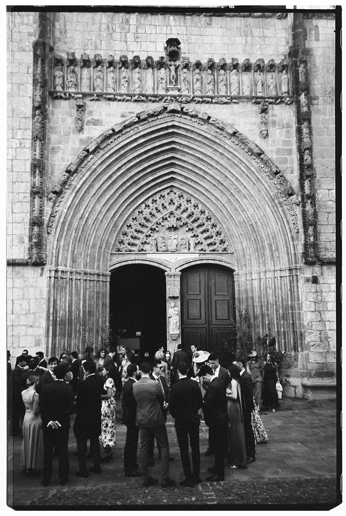 Entrada a la iglesia