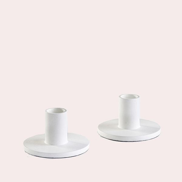 Candelabros blancos de La Redoute