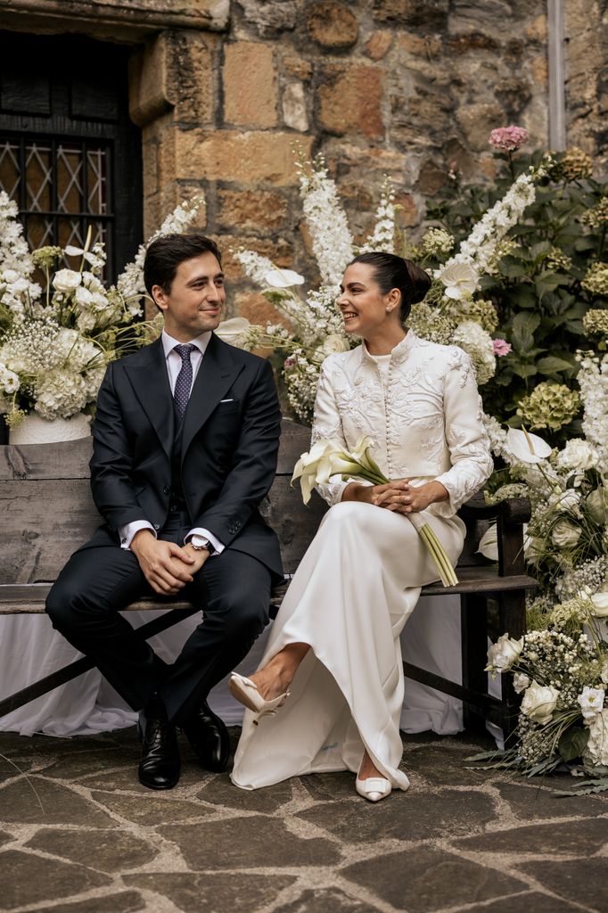 Look de novia de Inés Martín Alcalde