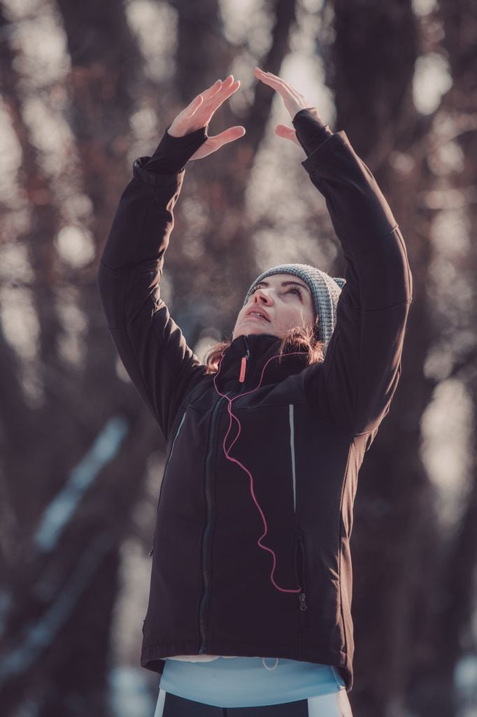 Hacer deporte al aire libre en invierno
