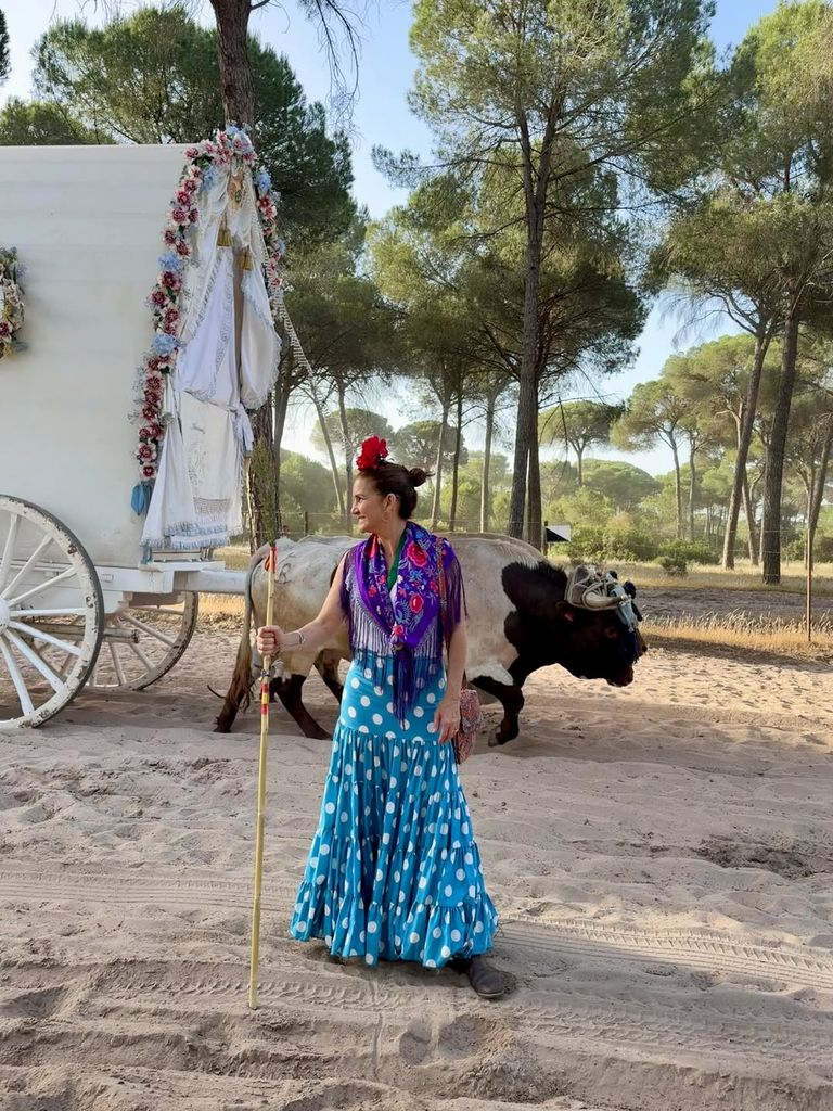 Samantha Vallejo-Nágera en El Rocío