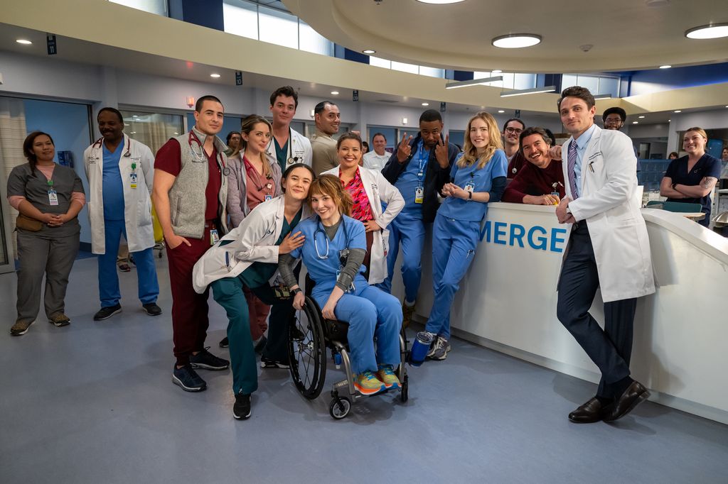 Los actores que dan vida al equipo del Centro Médico Maguire