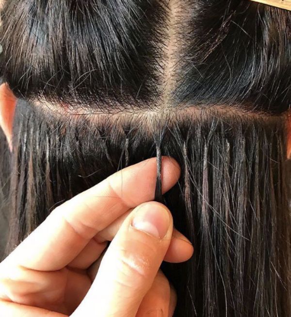 Extensiones de queratina para melenas extralargas