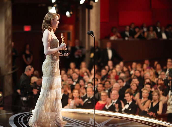 Emma Stone en los Oscar