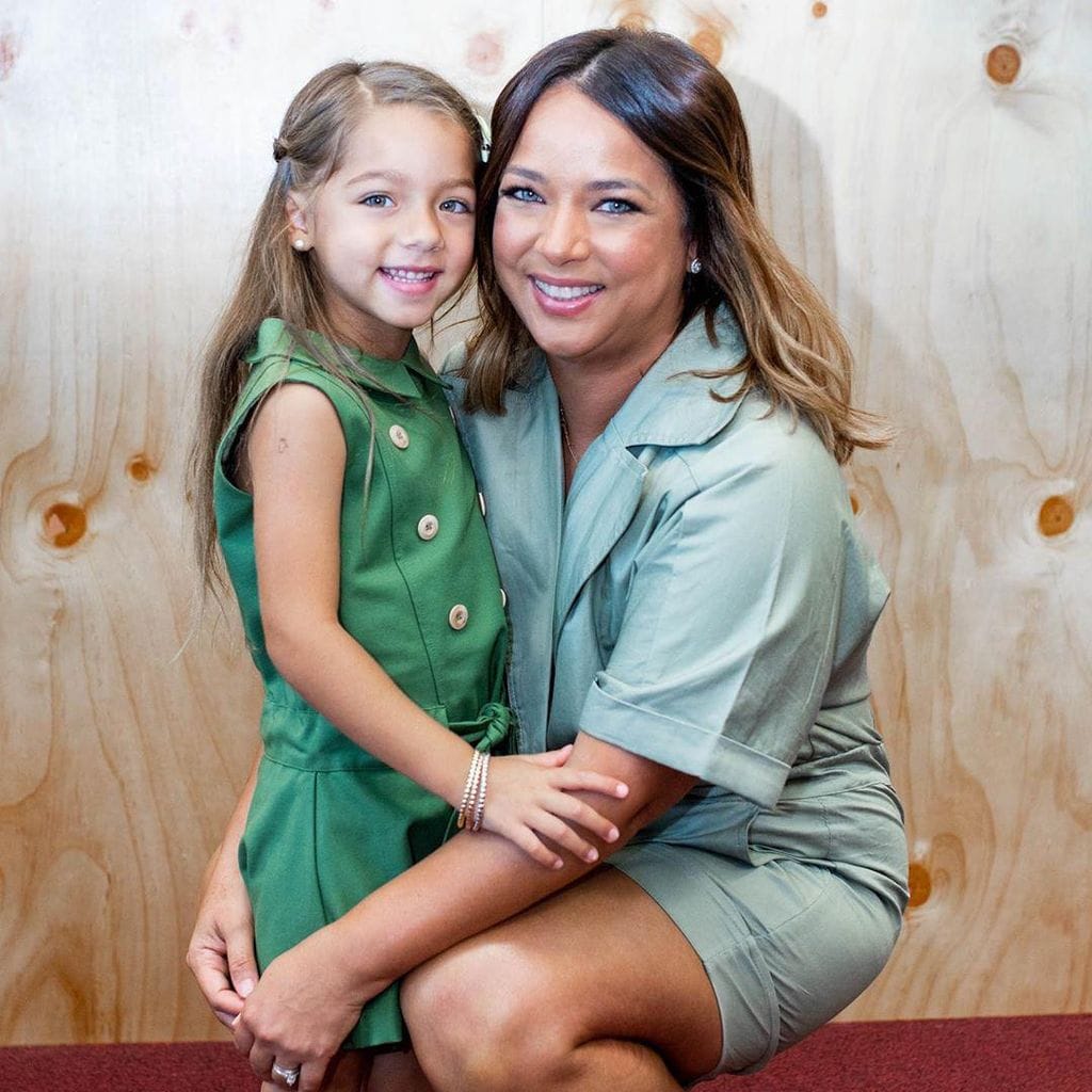 Adamari López y su hija Alaïa