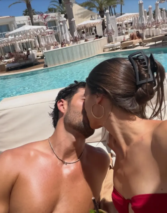 Mar Lucas compartió en su perfil una imagen que Marc subió a sus redes sociales durante un viaje a Ibiza