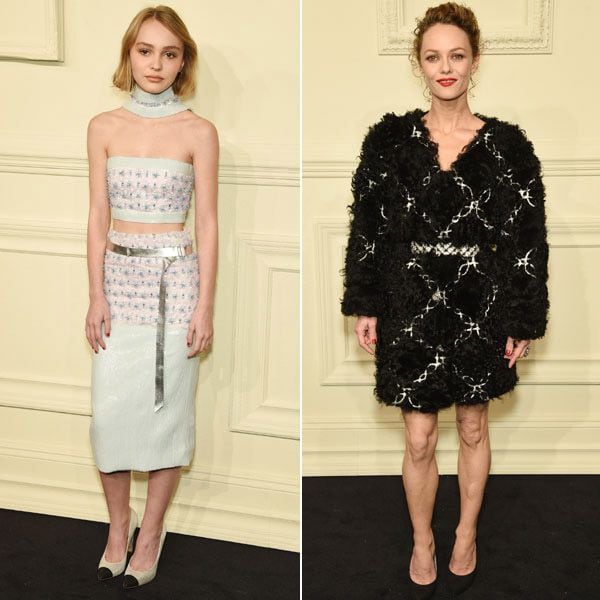 La hija mayor de Johnny Depp y Vanessa Paradis, Lily-Rose Depp, de 16 años, es una réplica de su madre y ha seguido sus pasos en el mundo de la moda
