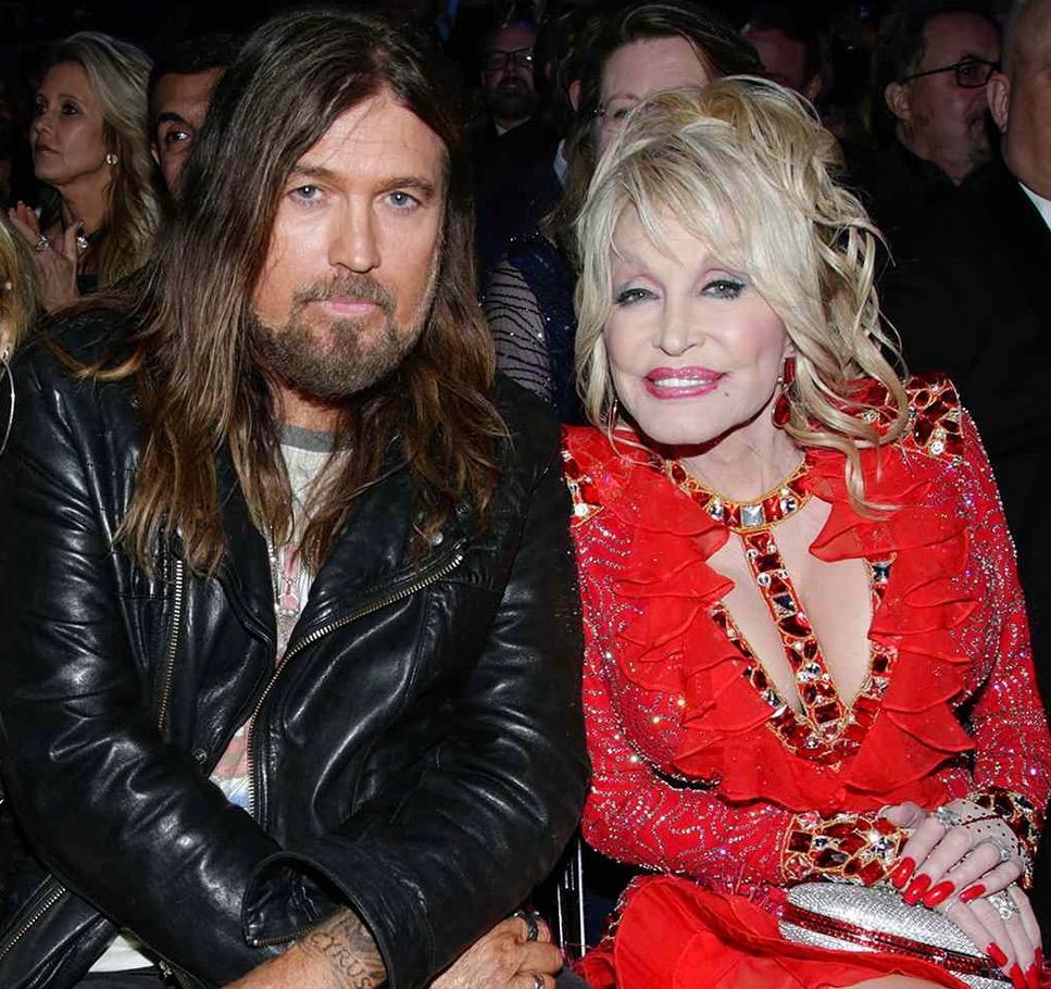 Billy Ray Cyrus se despidió de Dolly Parton con algunas fotos para recordarla