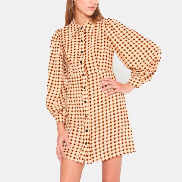 vestido geometrico