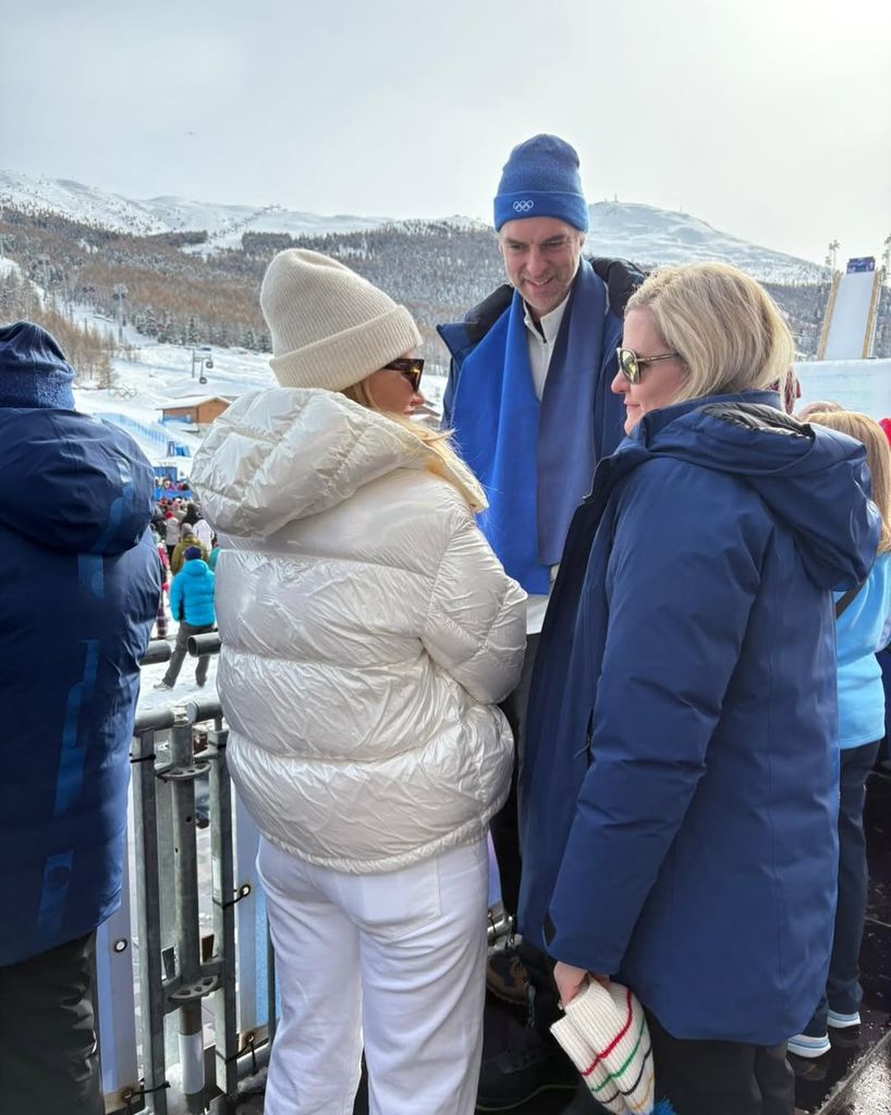 Pau Gasol y su mujer Catherine McDonnell en los Juegos Olímpicos de Invierno 2026