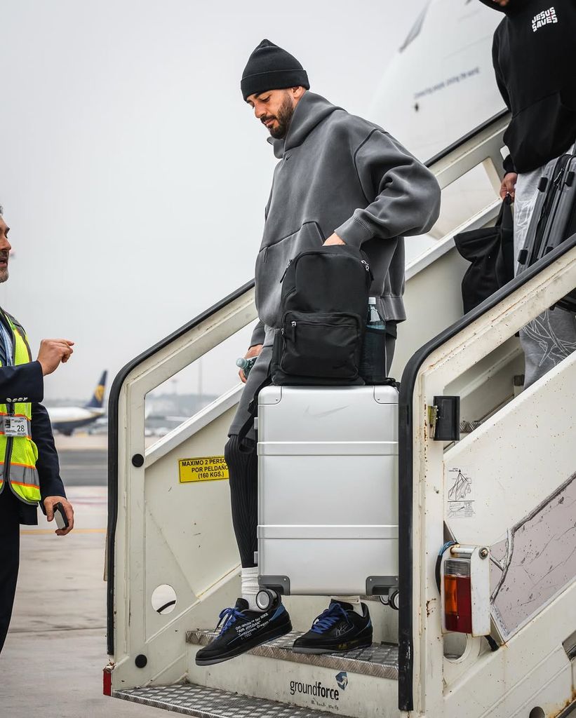 Los commanders llegando a Madrid