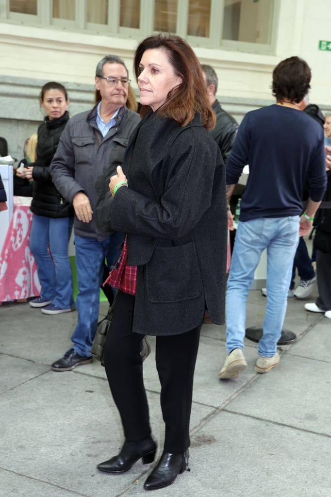 María Dolores de Cospedal en el Rastrillo Nuevo Futuro