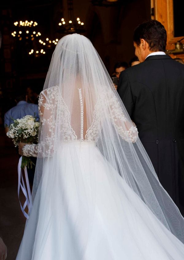 El vestido de novia de Carolina Monje