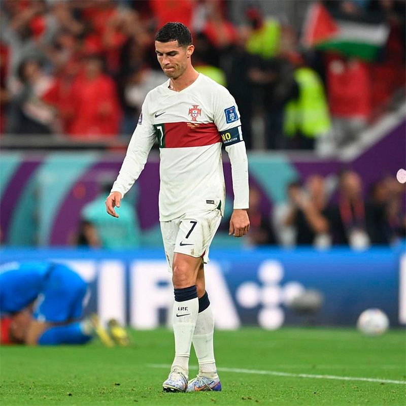 Cristiano Ronaldo se despide del mundial