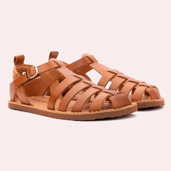 Sandalias barefoot cangrejeras para mujer