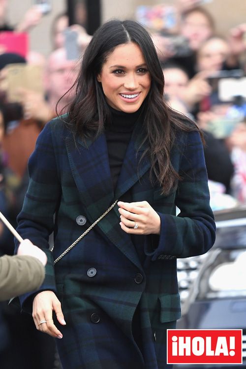 El abrigo tartán de Meghan Markle