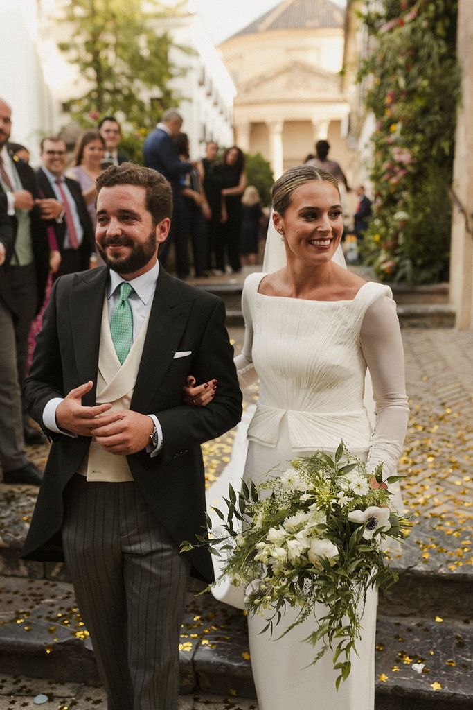 Novias con abanico paipai Córdoba