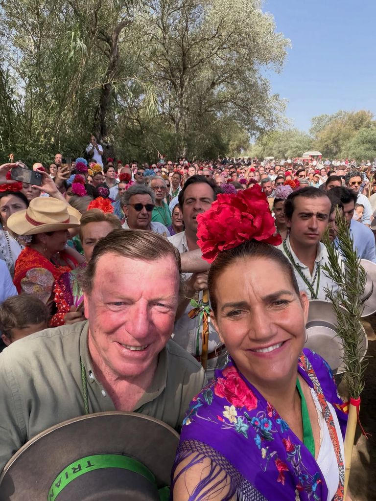 Samantha Vallejo-Nágera en El Rocío
