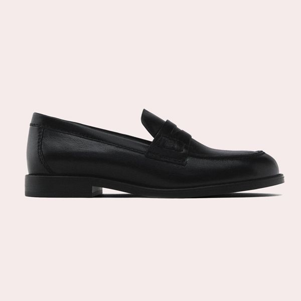 Mocasín antifaz piel Massimo Dutti