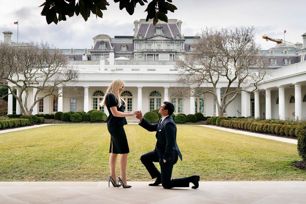 Tiffany Trump y Michael Boulos se comprometieron en 2021, tres años después de conocerse en unas vacaciones en Grecia. 