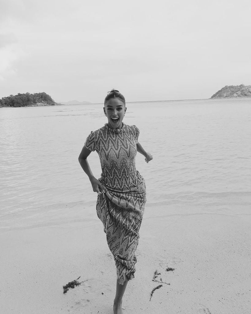 Ale Capetillo y Nader Shoueiry comparten las fotos de su luna de miel en las islas Seychelles