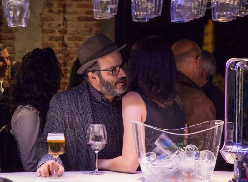 Marta Flich y su marido, el periodista Edu Galán