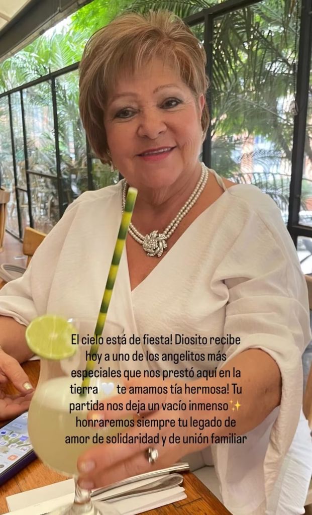 Teresa, la tía de Karol G
