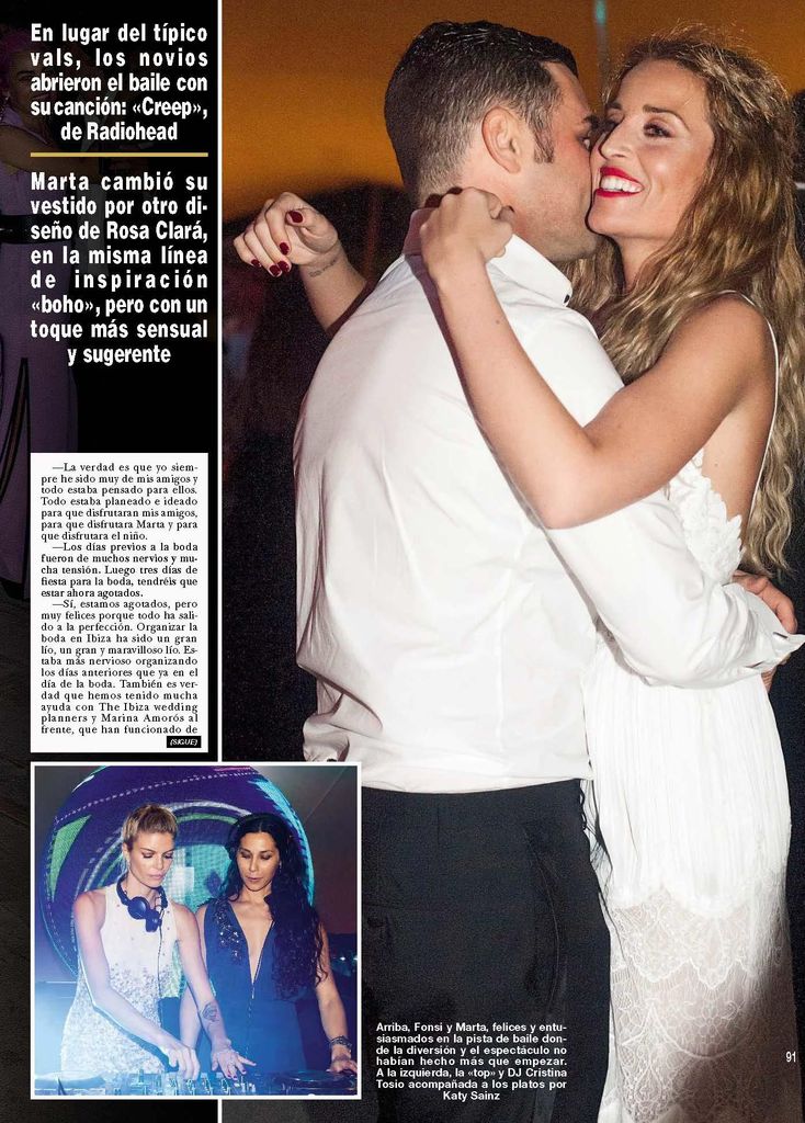 Boda Fonsi Nieto y Marta Castro HOLA 2017