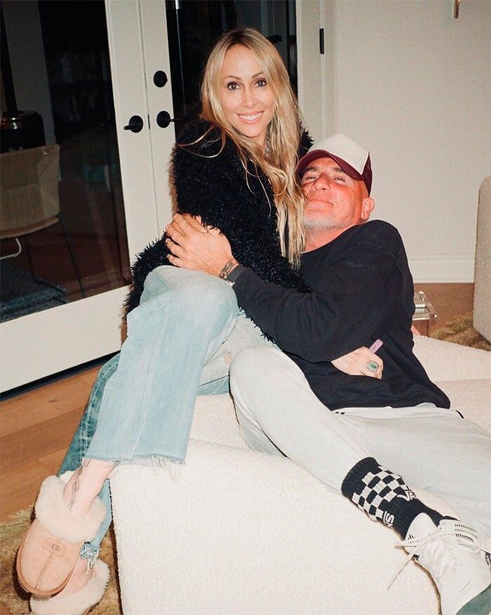 Tish Cyrus y Dominic Purcell