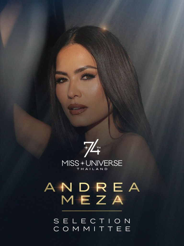 Andrea Meza es parte del comité de selección de Miss Universe este 2025.