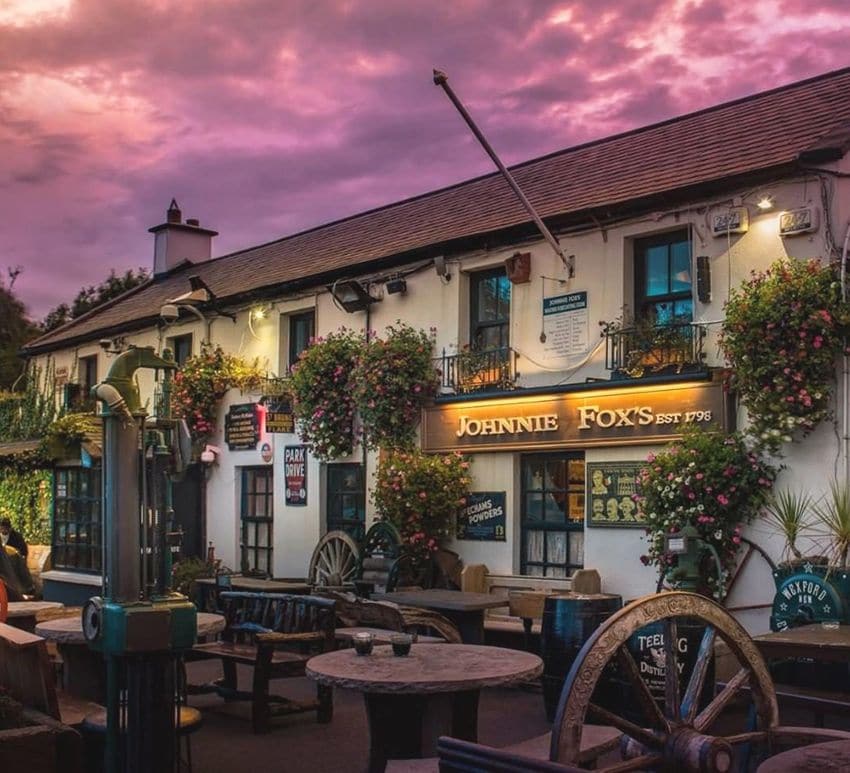 Pub Johnnie Fox’s, Glencullen, Irlanda