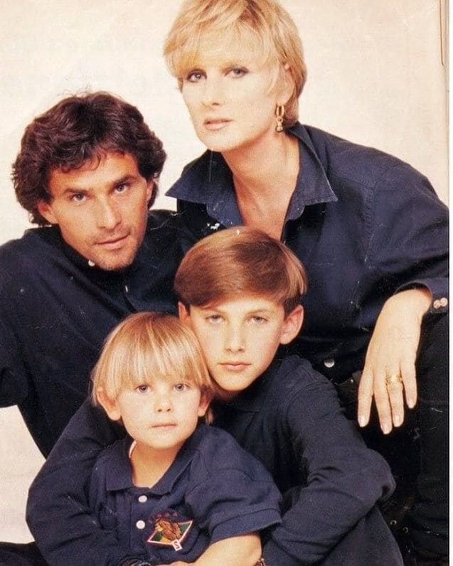 Sebastián desempolvó gratos recuerdos con su madre.