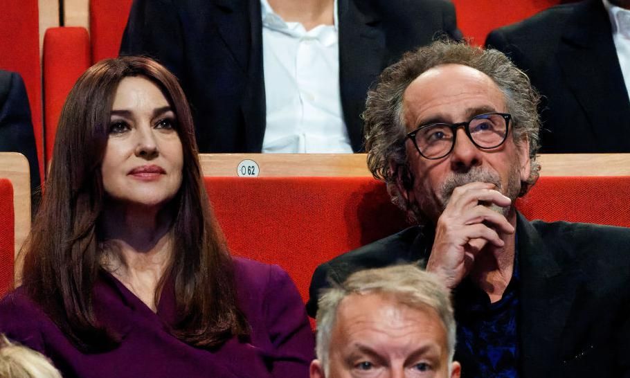 Tim Burton y Monica Bellucci
