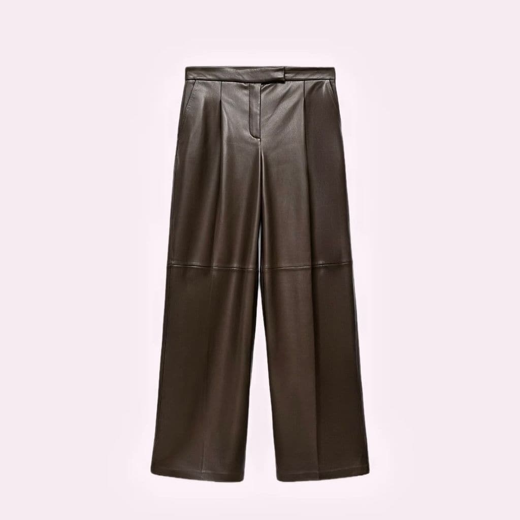 Pantalón wide leg de Mango