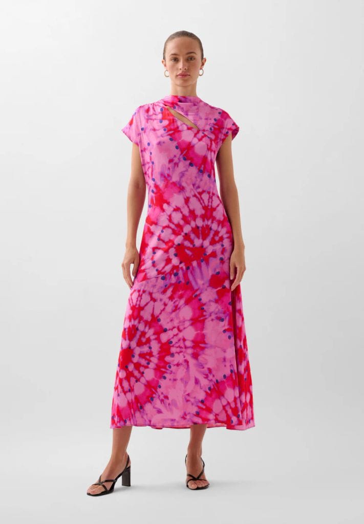 Vestidos de invitada para testigos de boda fucsia