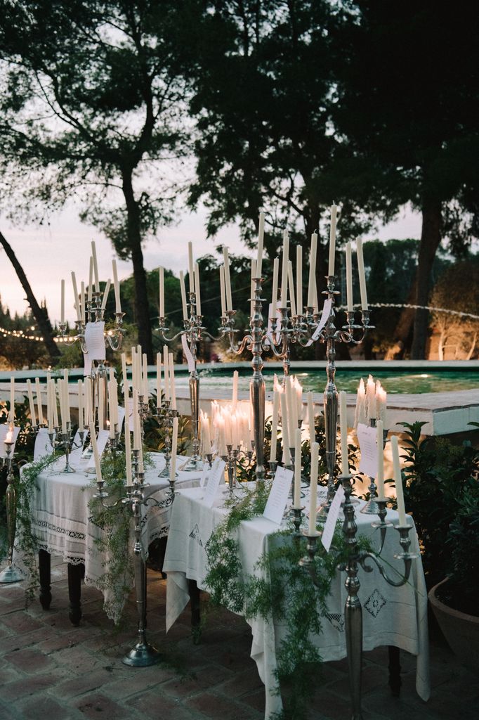 La decoración de la boda de Candela e Isidoro