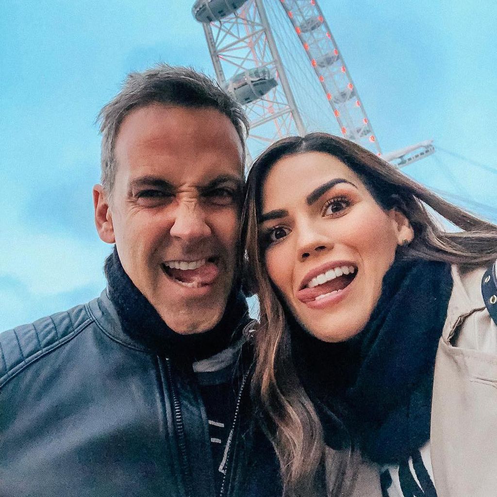 Carlos Ponce y Karina Banda