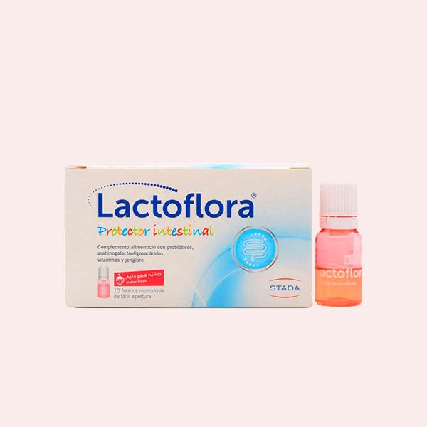 Lactoflora Probiótico Protector Intestinal Niños 10 Frascos