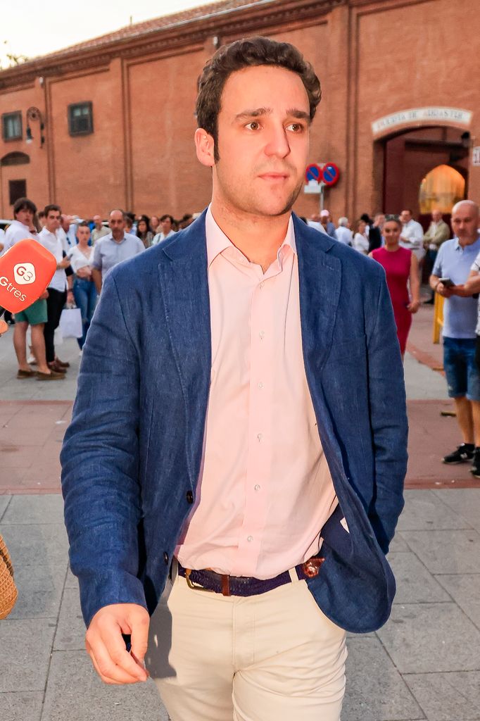Felipe Juan Froilan Marichalar en la Feria de San Isidro 2024