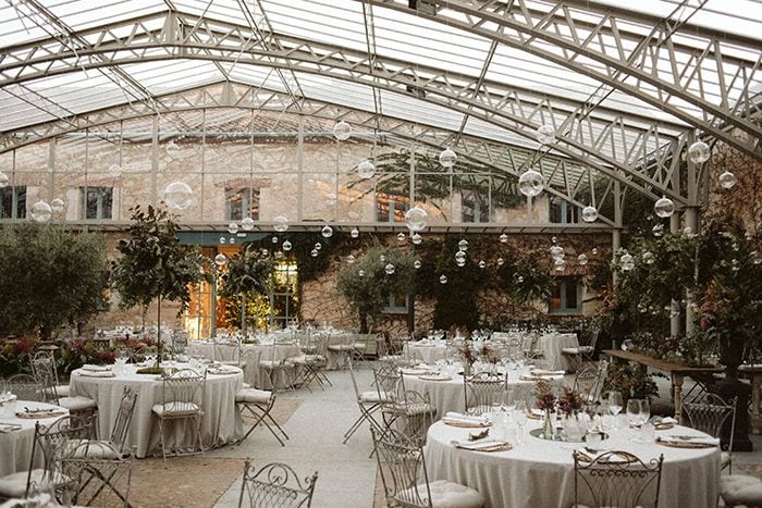 Decoración de bodas de otoño